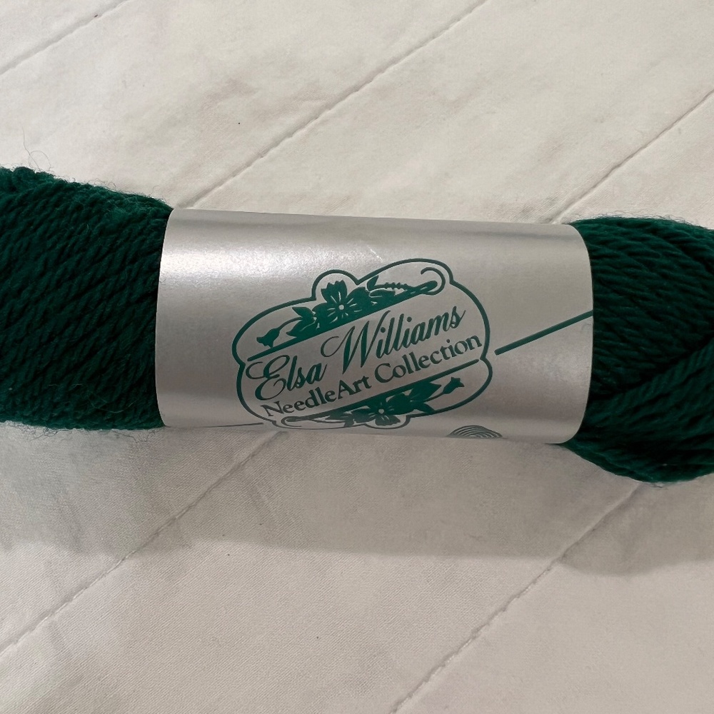 Tapestry Wool Needlepoint Yarn Elsa Williams--4 Skeins 40 Yards Per Skein - Picture 4 of 6